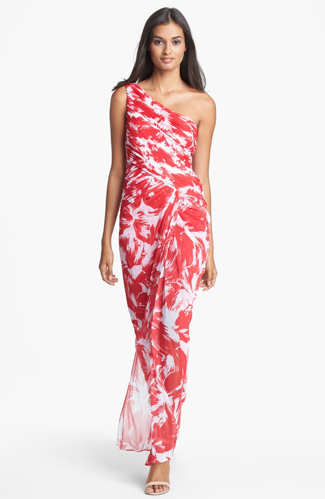 adrianna papell red