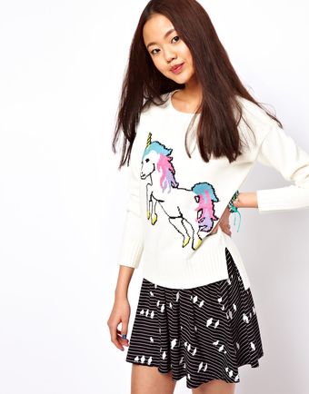 Asos Unicorn Jumper - Lyst