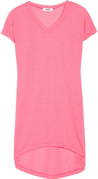 LNA Parker Jersey Dress - Lyst
