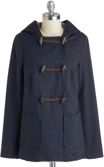 ModCloth Off To Acadia Coat - Lyst