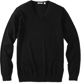 Uniqlo Efm V- Neck Sweater - Lyst
