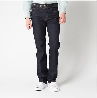 Uniqlo Relaxed Fit Straight Jeans - Lyst