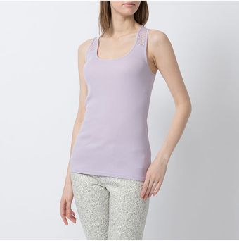 Uniqlo Sleeveless Topracer Back Lace - Lyst