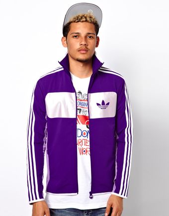 Adidas  Track Top - Lyst