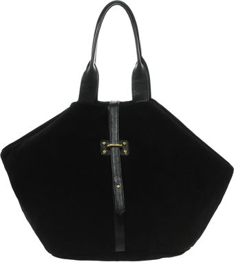 Asos Leather Folded Hobo Bag with Front Strap - Lyst