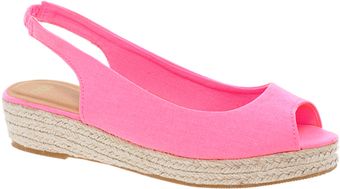 Asos Happiness Peep Toe Flatforms - Lyst