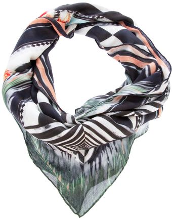 Balmain Printed Scarf - Lyst