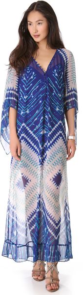 BCBGMAXAZRIA Printed Gown - Lyst