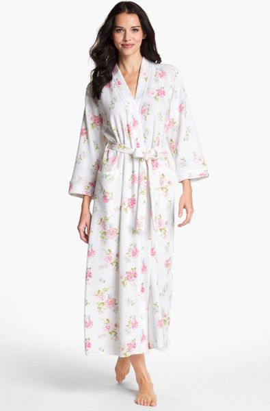floral print robe
