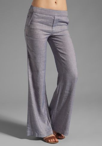 Ella Moss Coquette Pant in Blue - Lyst