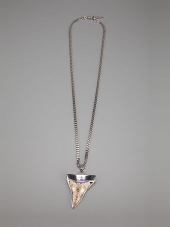 Givenchy Shark Tooth Necklace - Lyst
