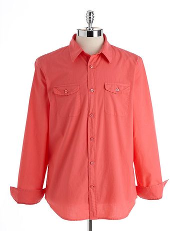 Guess Logan Cotton Shirt - Lyst