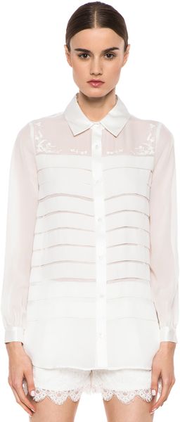 Haute Hippie Blouse - Lyst