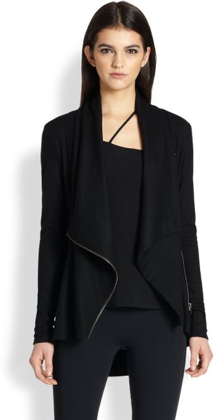 Helmut Lang Draped Jacket - Lyst