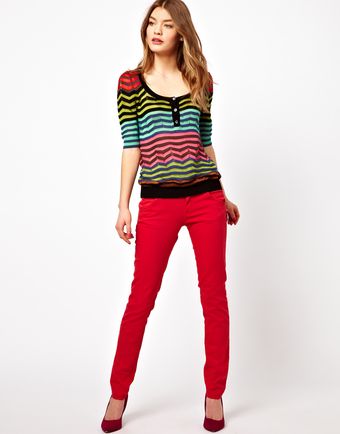 M Missoni Classic Skinny Jeans - Lyst