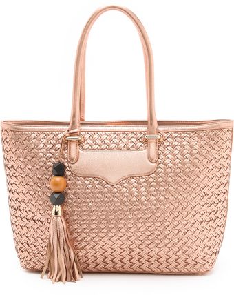 Rebecca Minkoff Woven Perfection Tote - Lyst
