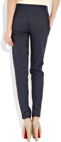 Stella McCartney Velez Wooltwill Skinny Pants - Lyst