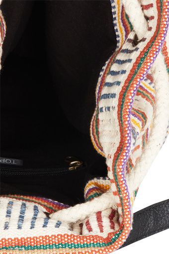 Topshop Blanket Duffle Backpack - Lyst