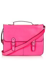 Topshop Large Edge Paint Satchel