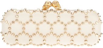 Alexander McQueen Honeycomb Studded Clutch - Lyst