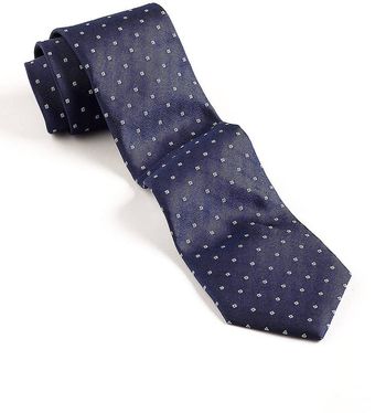 DKNY Square Dot Silk Tie - Lyst