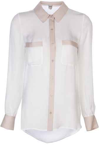 Haute Hippie Two Pocket Shirt - Lyst