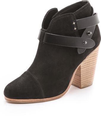 Rag & Bone Harrow Booties - Lyst