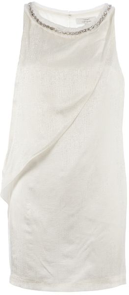 Robert Rodriguez Gem Detail Shift Dress - Lyst
