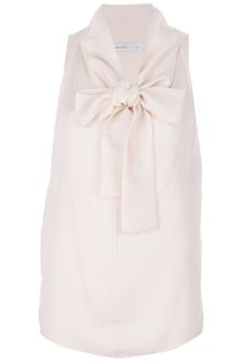 See By Chloé Pussy Bow Sleeveless Blouse - Lyst