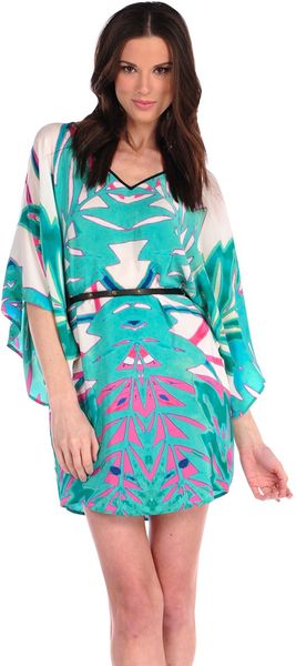 Twelfth Street by Cynthia Vincent Summer Leaf Belted Caftan - Lyst