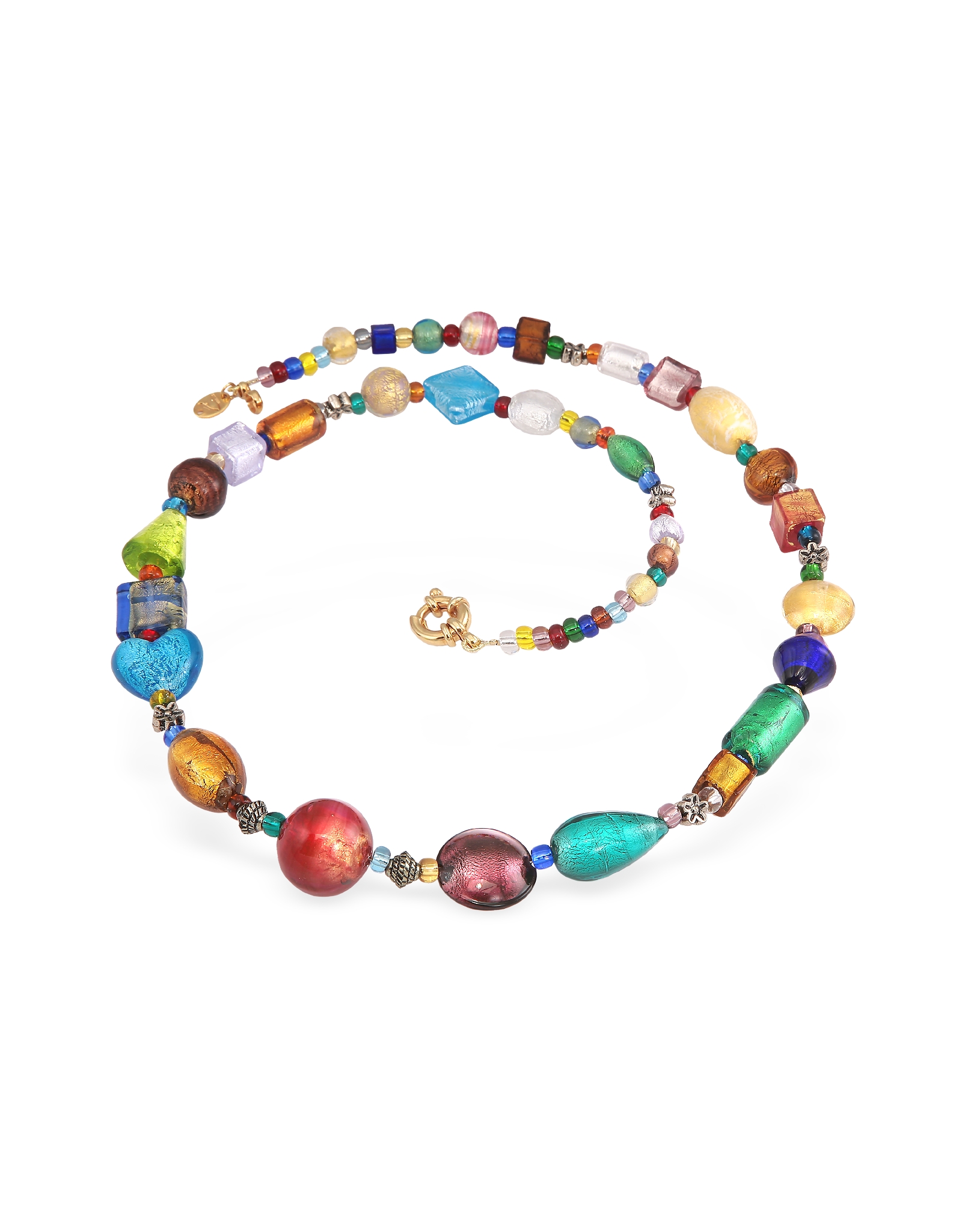 Lyst Antica Murrina Fanny Multicolor Murano Glass Bead Necklace