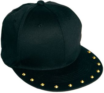 Asos Snap Back Cap with Stud Peak - Lyst