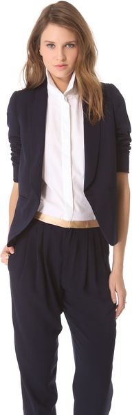 Girl. By Band Of Outsiders Cabrini Suiting Blazer - Lyst