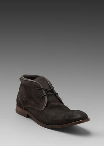 H By Hudson Cruise Suede in Gray - Lyst