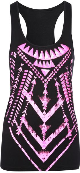 Jane Norman Aztec Sequin Vest Top - Lyst