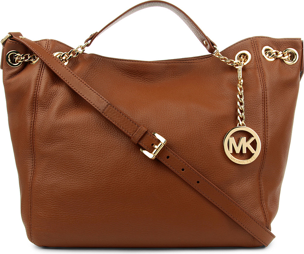 michael kors large chain tote