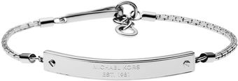 Michael Kors Logoplate Bracelet - Lyst