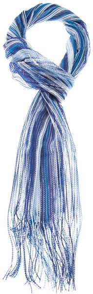 Missoni Striped Knit Scarf - Lyst
