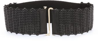 Tory Burch Braided Stretch Belt - Lyst