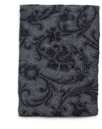 Zara Frayed Jacquard Scarf - Lyst
