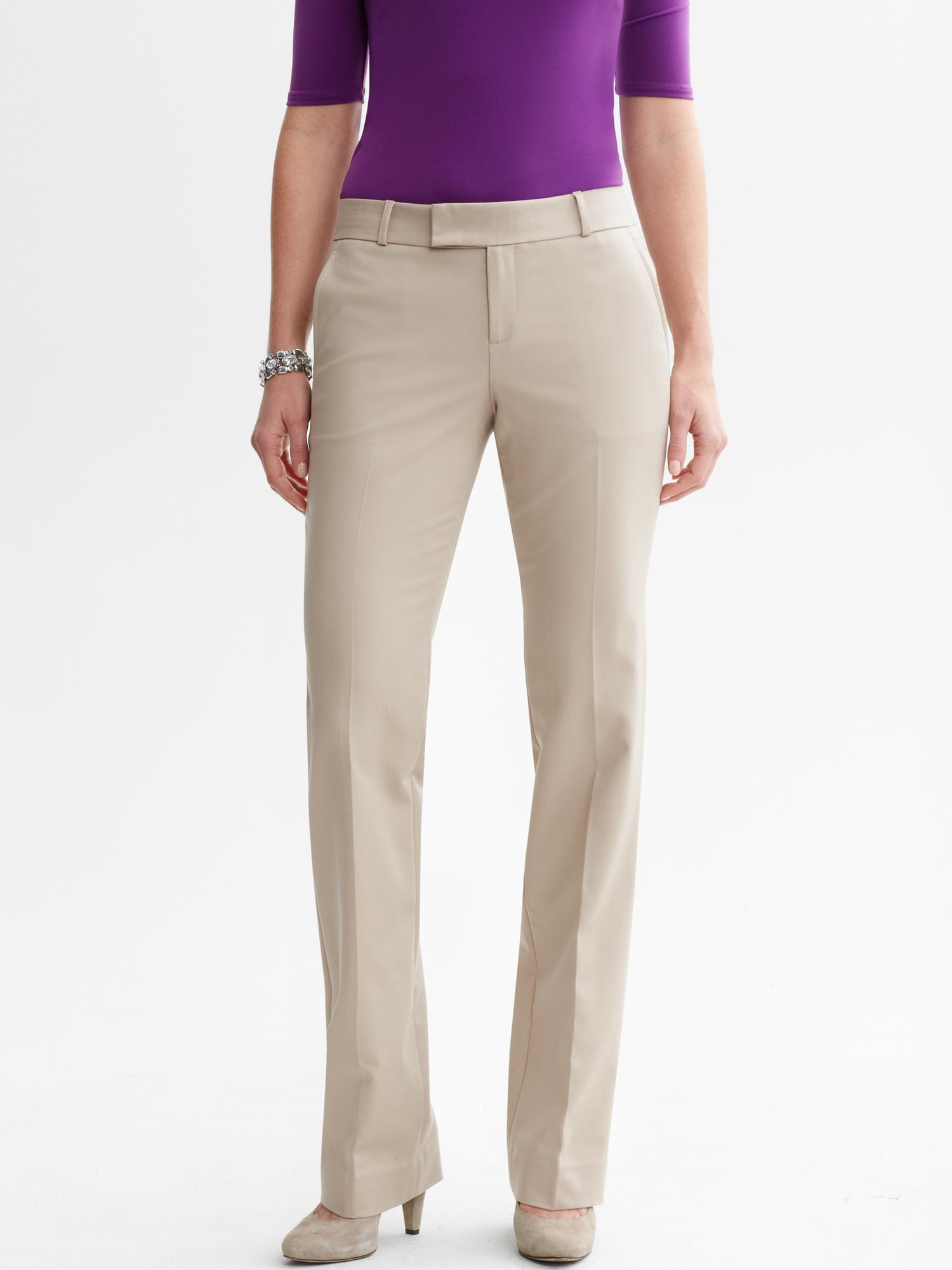 Banana Republic Martin Fit Sleek Pant in Beige (fall khaki) Lyst
