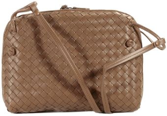Bottega Veneta Squared Flat Woven Shoulder Bag - Lyst