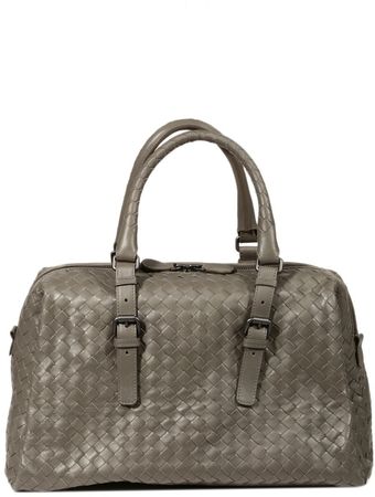 Bottega Veneta Woven Bowling Bag - Lyst