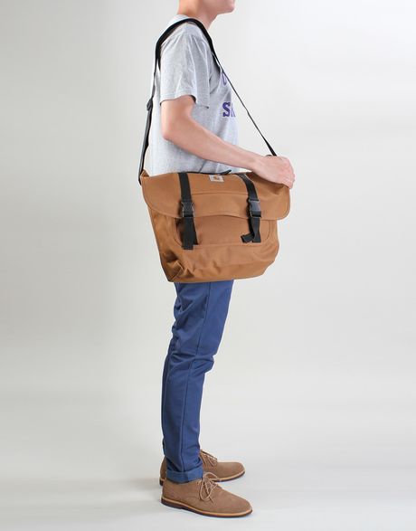 Carhartt Parcel Messenger Bag Brown in Brown for Men | Lyst