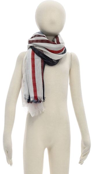 Gucci Gg Logo Bands Scarve - Lyst