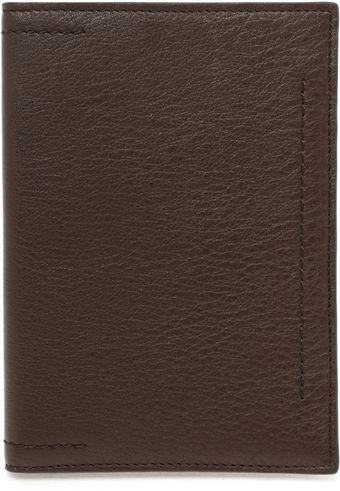 Lanvin Sartorial Leather Passport Holder - Lyst
