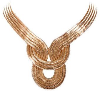 Lara Bohinc Rose Gold Lunar Eclipse Necklace - Lyst