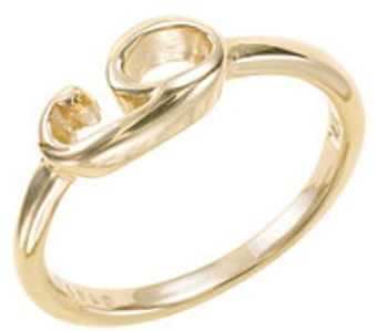 J.Crew Lulu Frost 14k Gold Code Ring - Lyst