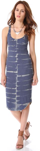 Raquel Allegra Rib Tank Dress - Lyst