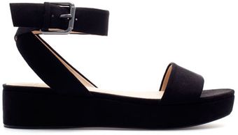 Zara Block Wedge - Lyst